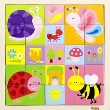 Пазл «Насекомые»