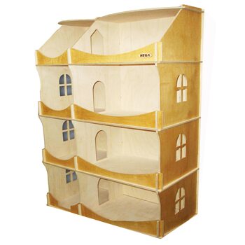 Кукольный домик-шкаф, 4 эт
