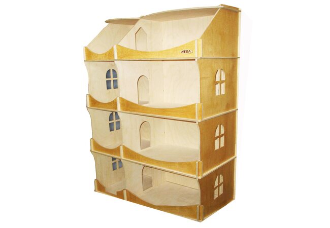 Кукольный домик-шкаф, 4 эт