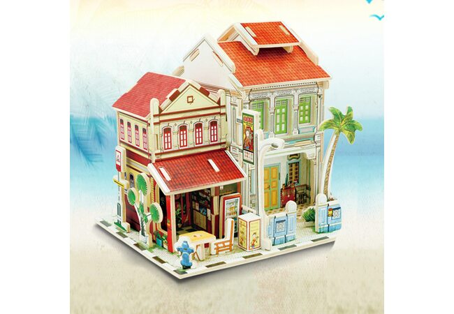 Строения (Сингапур), сборная модель, 35 дет.