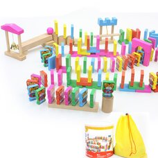 Цветной конструктор-домино «Тигрята», 110 дет.