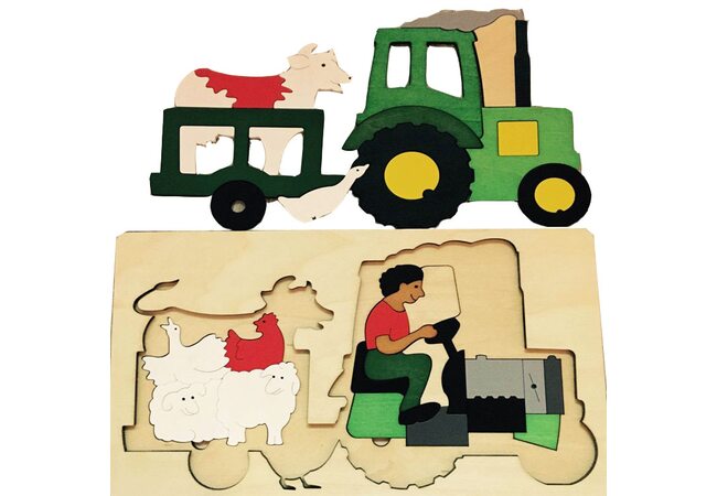 Мозаика «Трактор», двухслойная