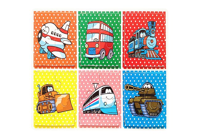 Пазлы «Transport», 4 эл.