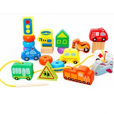 Шнуровка «Транспорт-2» (объемная).