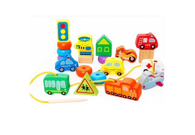 Шнуровка «Транспорт-2» (объемная).