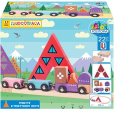 Политопия. Конструктор Трыкутя в Треугольном городе, 22 дет.