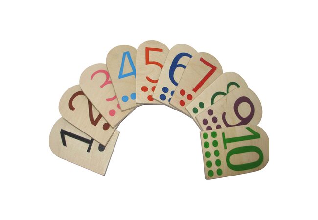 Цифры от 1 до 10 большие