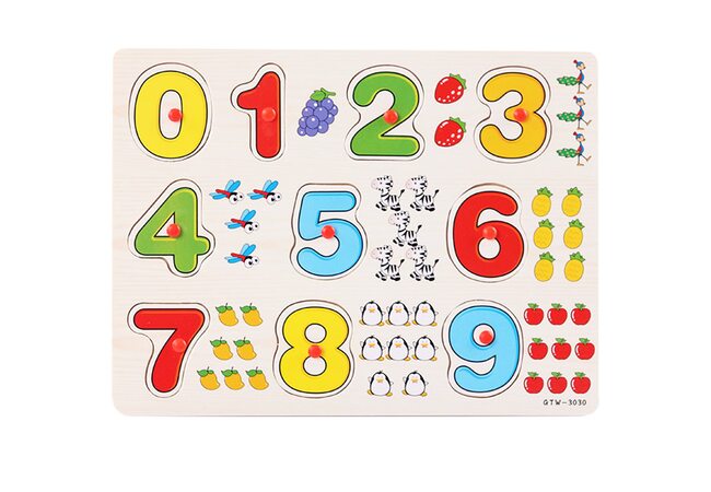 Вкладыши «Цифры счет»