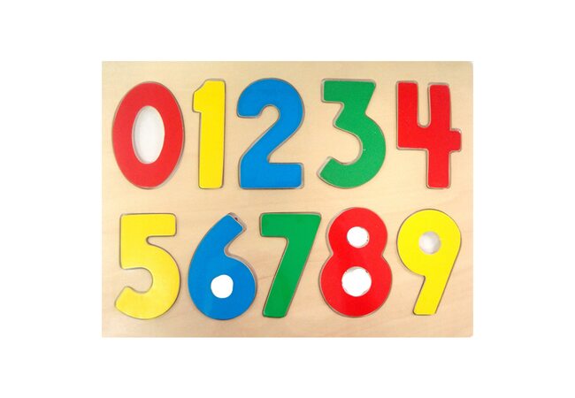 Цветные цифры цвета.