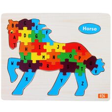 Пазл «Игривая лошадка», 26 дет