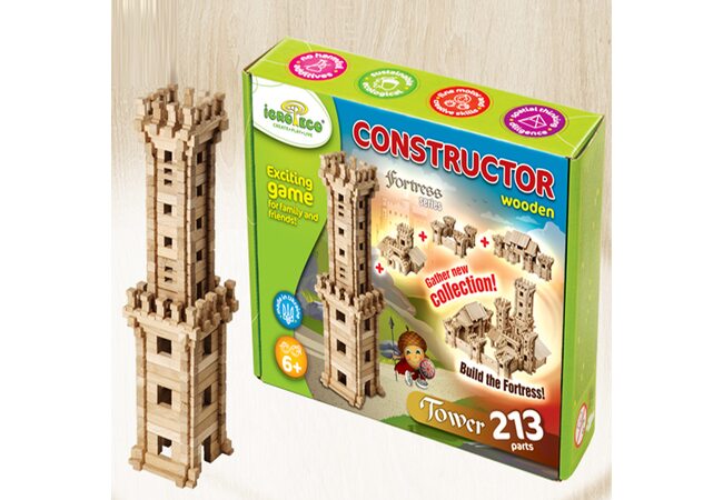 Конструктор «Башня», 213 дет.