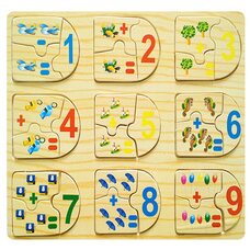 Пазл «Сложение, вычитание» (игрушки)