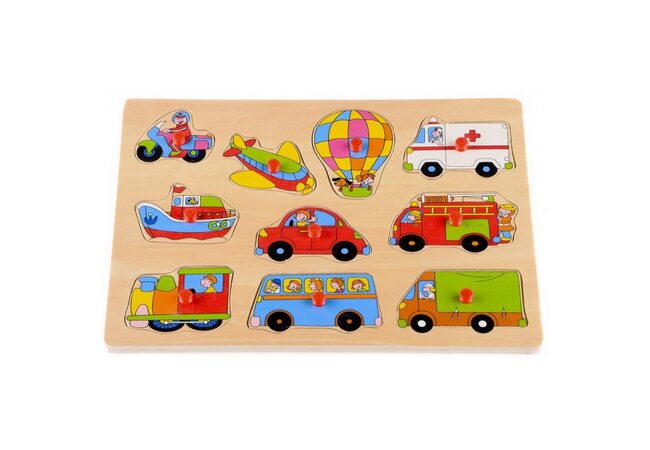 Вкладиші «Види транспорту» з ручкою