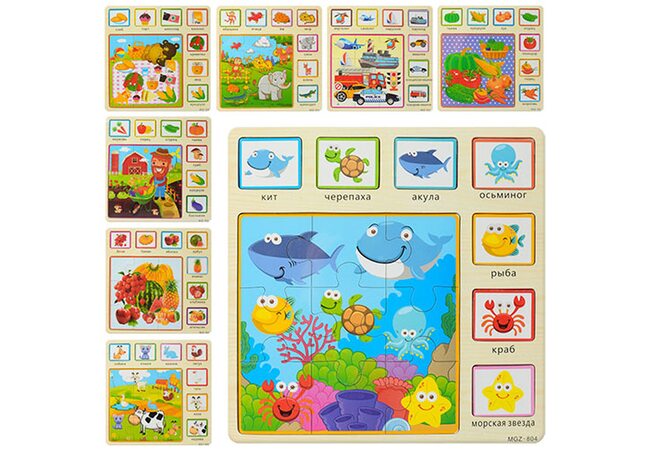 Рамка-вкладыш-пазл «Окружающий мир»