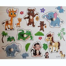 Рамка-вкладыш «Звериная история»