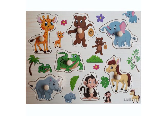 Рамка-вкладыш «Звериная история»