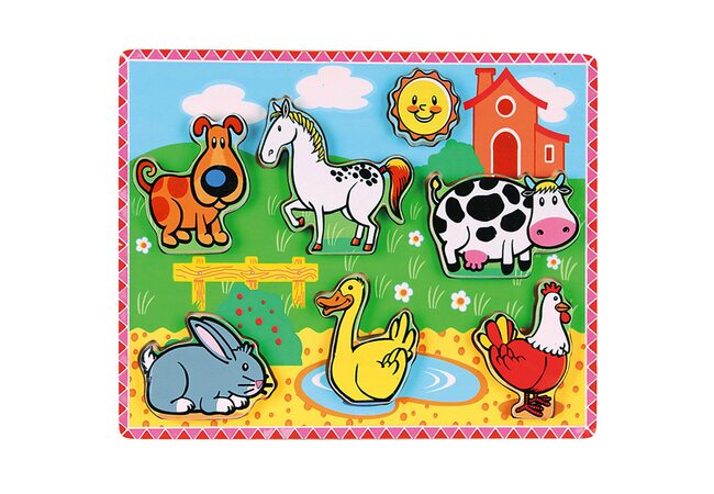 Объемные вкладыши «Ферма»