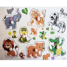 Рамка-вкладыш «Мир животных»