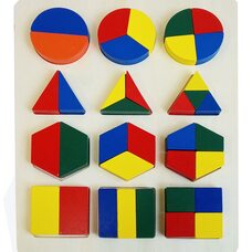 Рамка-вкладыш «Гео-дроби»