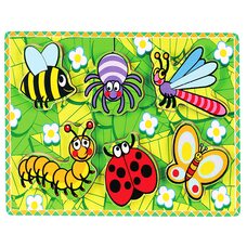 Объемные вкладыши «Насекомые»