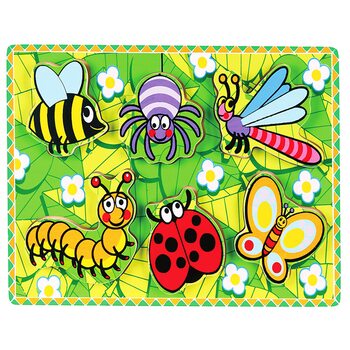 Об'ємні вкладиші «Комахи»