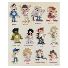 Рамка-вкладыш «Семья» (англ. яз.)