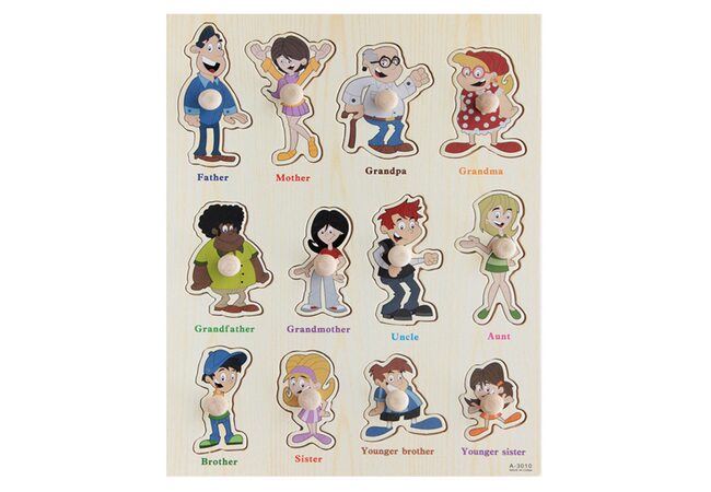 Рамка-вкладыш «Семья» (англ. яз.)