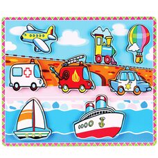 Объемные вкладыши «Транспорт»