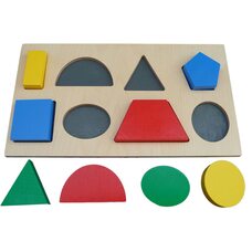 Вкладыши детские «Гео фигуры», 8 шт.