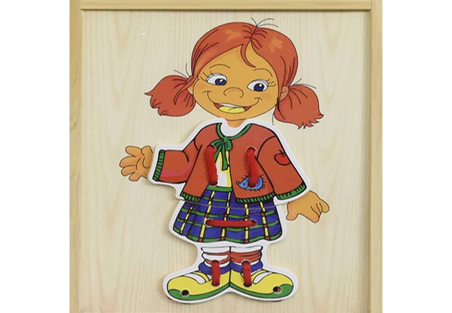 Шнуровка «Гардероб для девочки»