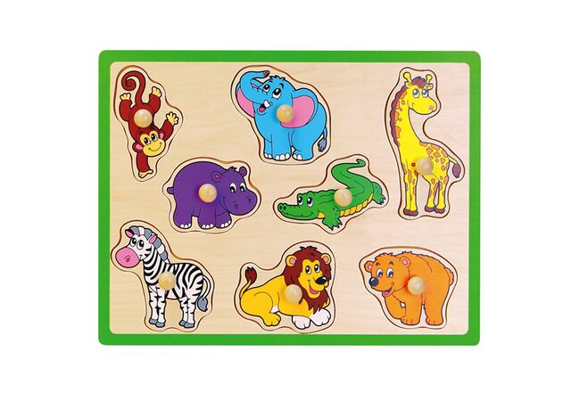 Барвисті вкладиші «У зоопарку»