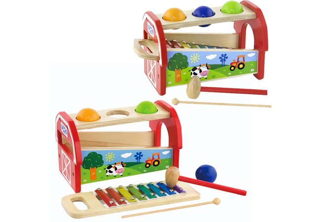 Музыкальная стучалка-шарики