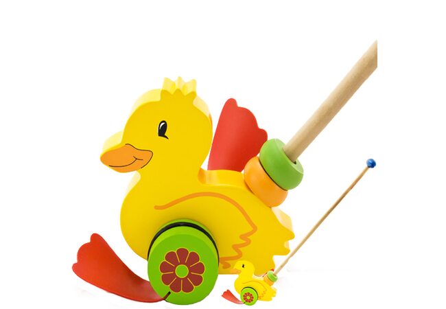 Каталка «Жовте каченя»