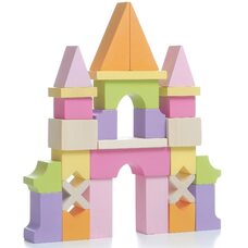 Деревянный конструктор «Замок», 28 дет.
