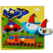 Вкладыши «Четыре вида транспорта»