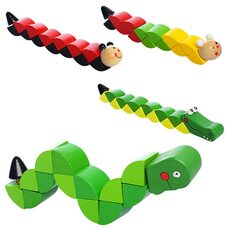 Деревянная головоломка «Змейка»