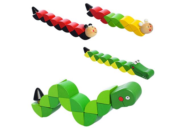 Деревянная головоломка «Змейка»