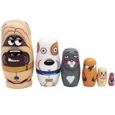 Матрешка «Зверополис», 6 в 1