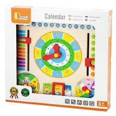 Часы-календарь на английском