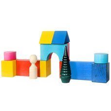 Конструктор «Деревянный», 14 дет.