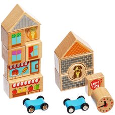 Конструктор «Городок», 15 дет.