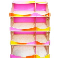 Кукольный домик-шкаф «Радужный», 4 эт