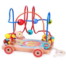 Лабиринт-каталка на ниточке «Лев»