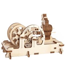 Механическая 3D-модель «Пневматический двигатель», 81 дет.