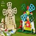 Механическая 3D-модель «Мельница», 23 дет. (раскраска), Фото 5