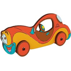 Сборная 3D-модель «Автомобиль», 8 дет. (раскраска)