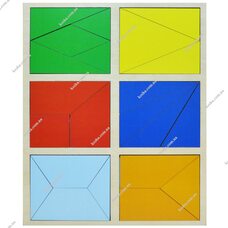 Сложи квадрат 2 уровень по Методике Никитиных