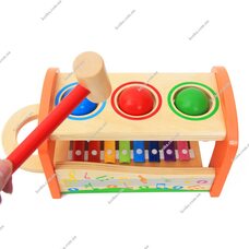 Стучалка-шарики и ксилофон 8 тонов.