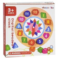 Вкладыши-часы-шнуровка «Гео»