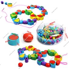 Шнурівка «Фрукти і намистинки»